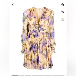 New Zimmermann Floral Dress Size 0